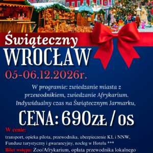 Świąteczny wyjazd do Wrocławia