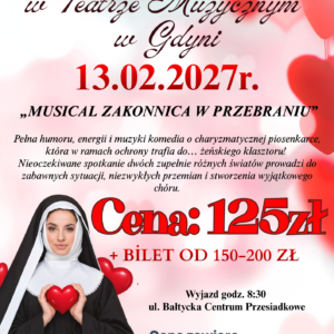 Wycieczka do Teatru Muzycznego w Gdyni na Walentynki